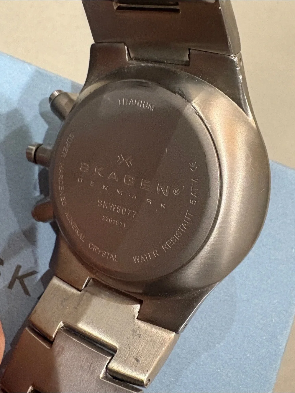 Skagen Balder Titanium Chronograph SKW6077 Men's Watch